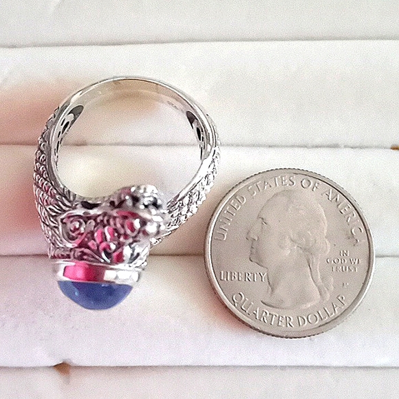 BALI LEGACY TANZANITE DRAGON RING - Picture 10 of 14